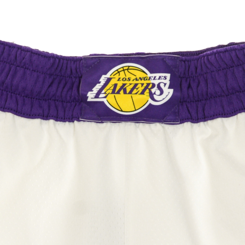 pantaloncino basket uomo nba swingman short home loslak WHITE/FIELD PURPLE/FIELD PURPLE