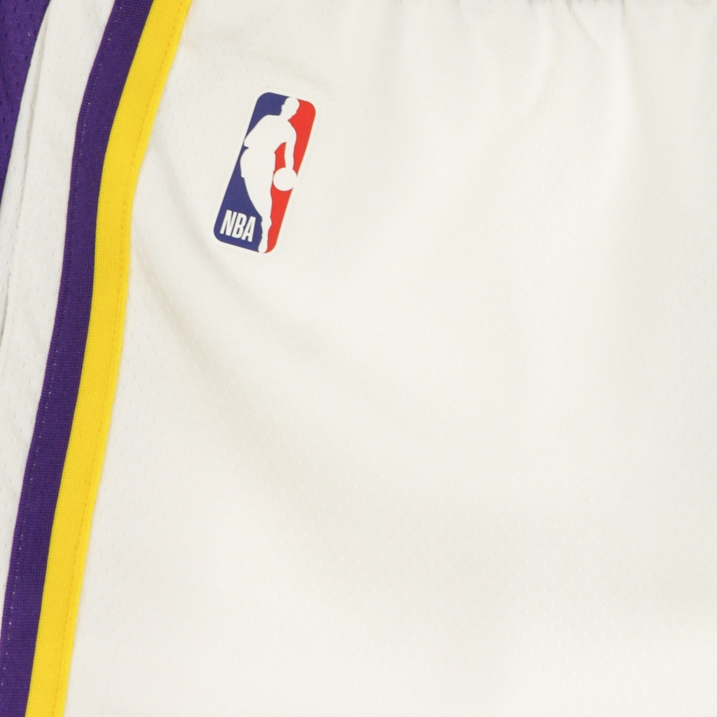 pantaloncino basket uomo nba swingman short home loslak WHITE/FIELD PURPLE/FIELD PURPLE