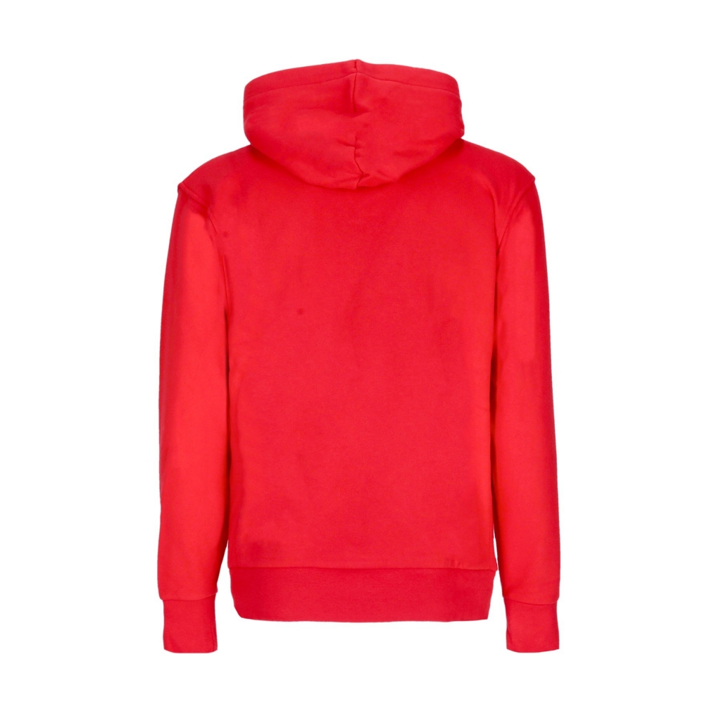 felpa cappuccio uomo nba essential fleece hoodie chibul UNIVERSITY RED