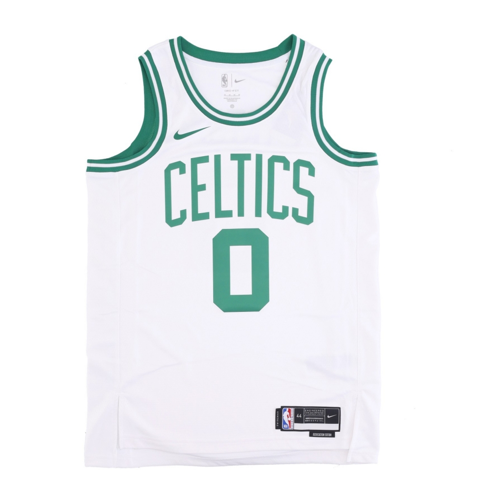 canotta basket uomo nba dri-fit swingman jersey association edition 2022/23 no 0 jayson tatum boscel WHITE