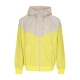 giacca a vento uomo sportswear woven lined windrunner hooded jacket YELLOW STRIKE/RATTAN/YELLOW STRIKE