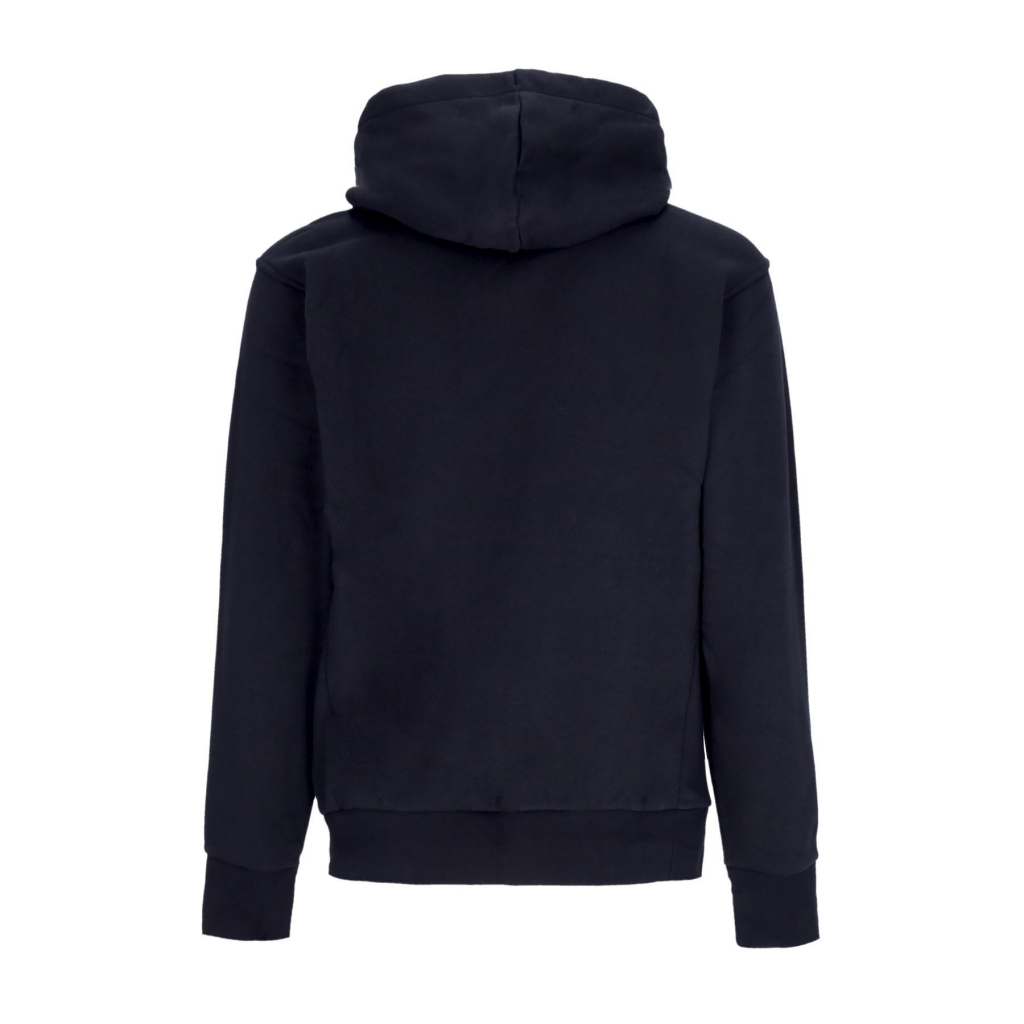 felpa cappuccio uomo nba essential fleece hoodie loslak BLACK
