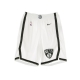 pantaloncino basket uomo nba swingman short bronet home 18 WHITE/BLACK