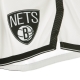 pantaloncino basket uomo nba swingman short bronet home 18 WHITE/BLACK
