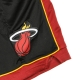 pantaloncino basket uomo nba swingman short icon edition road 18 miahea BLACK/TOUGH RED/WHITE
