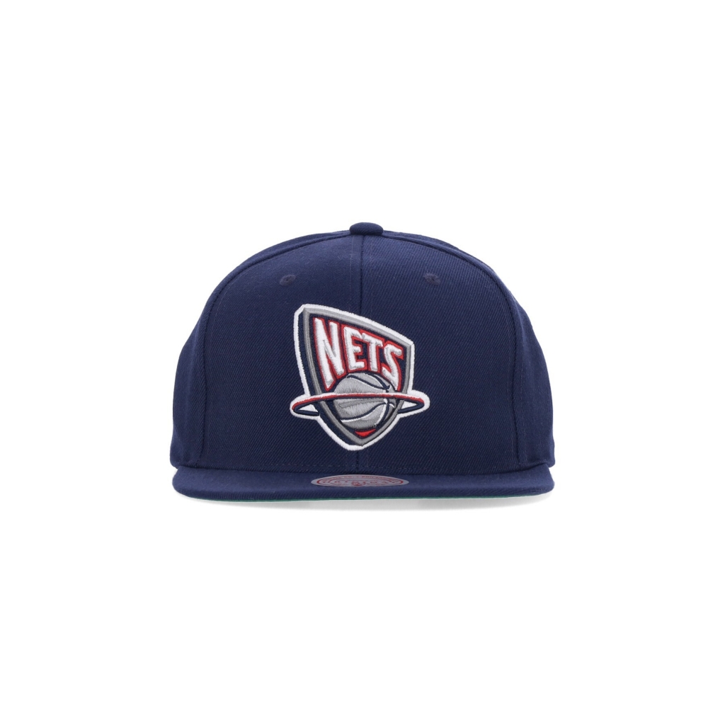 cappellino visiera piatta uomo nba team ground 20 hwc nejnet BLUE NAVY