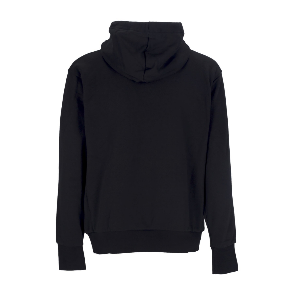 felpa cappuccio uomo nba essential fleece hoodie bronet BLACK