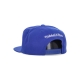 cappellino visiera piatta uomo nba team ground 20 snapback detpis BLUE
