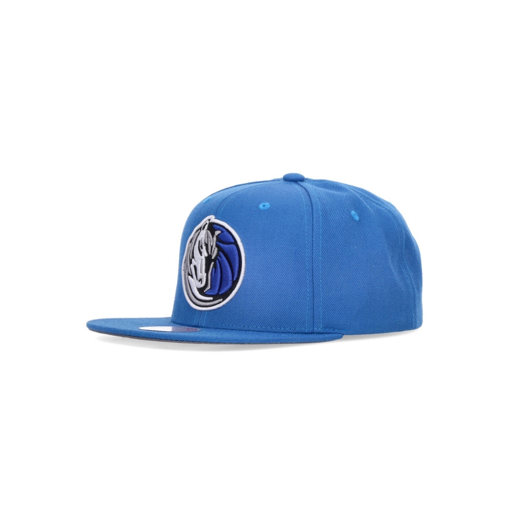 cappellino visiera piatta uomo nba team ground 20 snapback dalmav BLUE