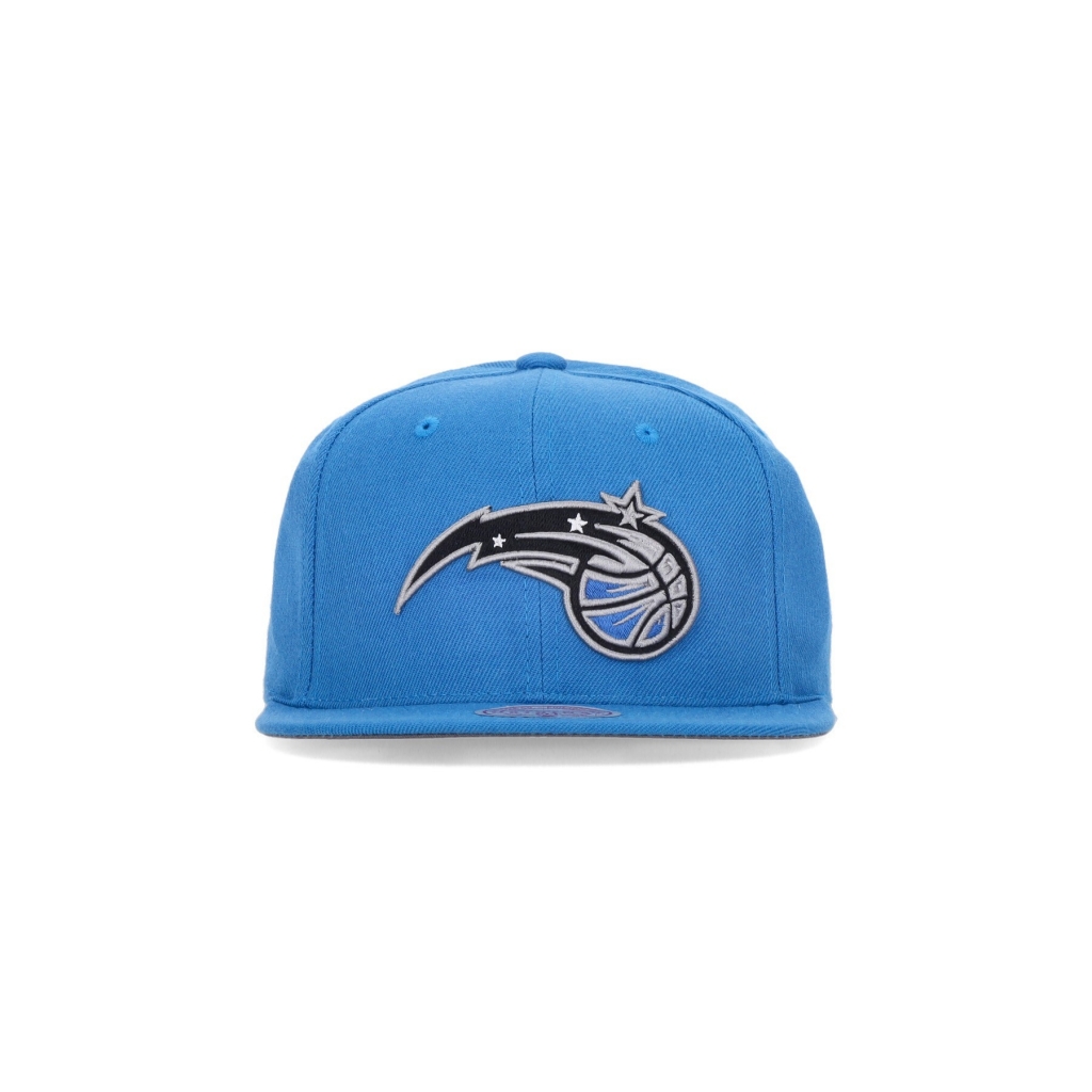cappellino visiera piatta uomo nba team ground 20 snapback orlmag BLUE