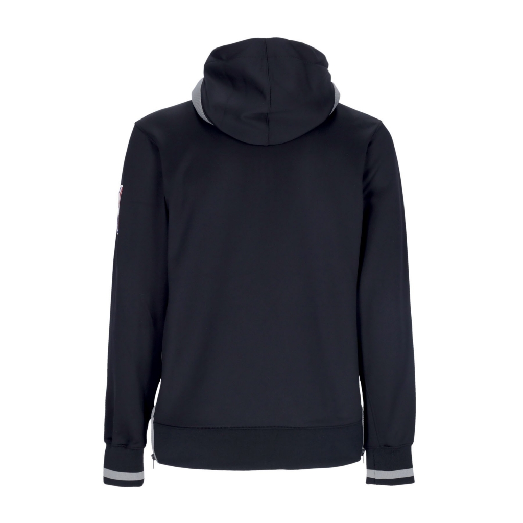 felpa leggera cappuccio zip uomo nba dri-fit showtime full-zip hoodie bronet BLACK/DARK STEEL GREY/BLACK/WHITE