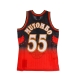 canotta basket uomo nba swingman jersey hardwood classics no55 dikembe mutombo 1996-97 atlhaw road ORIGINAL TEAM COLORS
