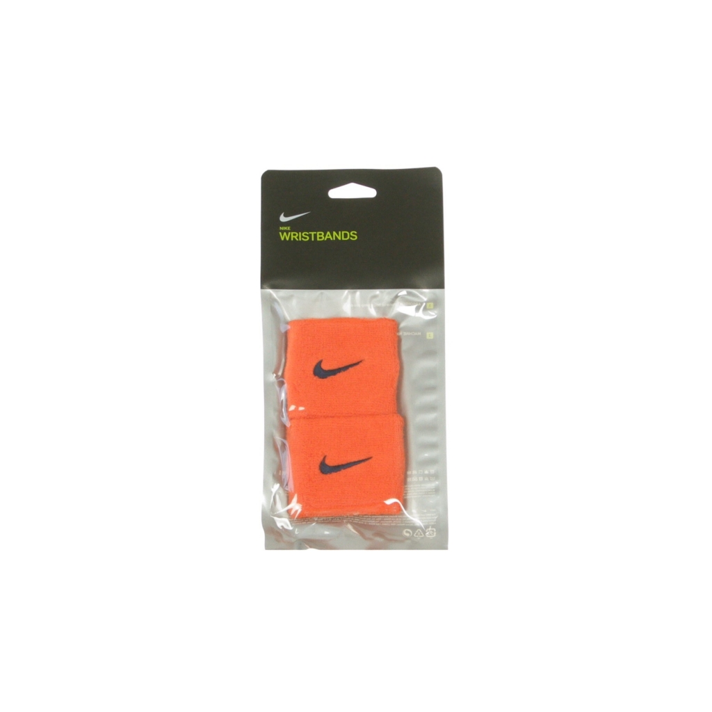polsino uomo swoosh wristband ORANGE/NAVY