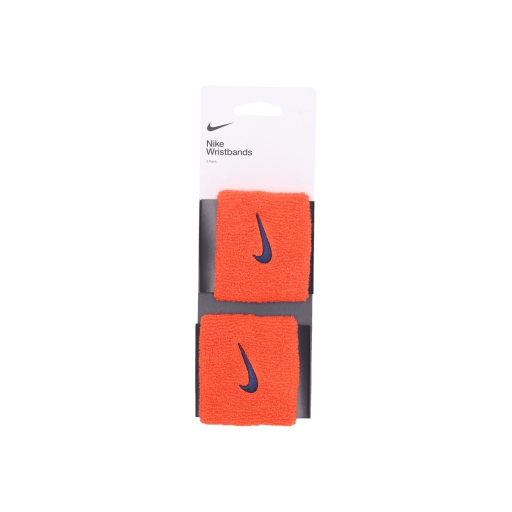 polsino uomo swoosh wristband ORANGE/NAVY