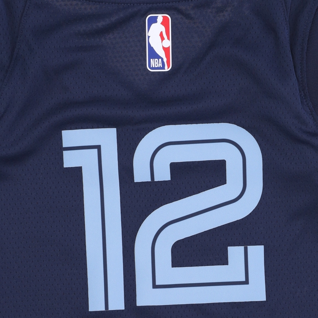 canotta basket uomo nba icon edition 22 dri-fit swingman jersey no 12 ja morant memgri COLLEGE NAVY