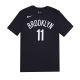 maglietta uomo nba essential tee no 11 irving kyrie bronet BLACK