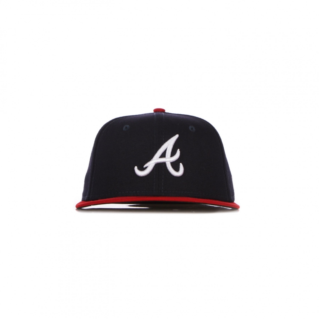 cappellino visiera piatta uomo mlb authentic on field hm perf 5950 atlbra ORIGINAL TEAM COLORS
