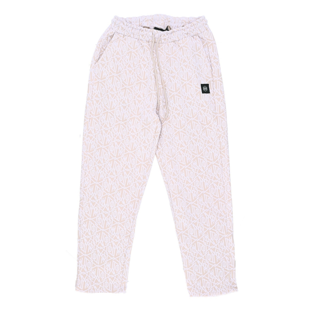 pantalone tuta leggero uomo monogram dlynr chino sweatpants BEIGE