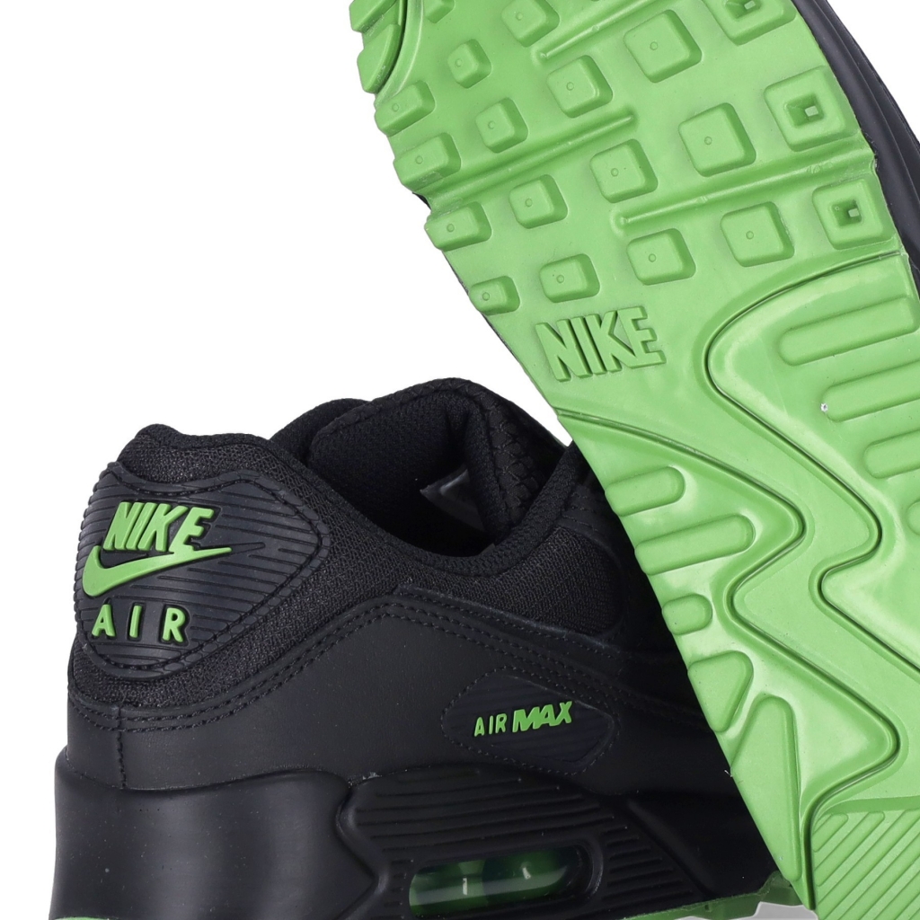 scarpa bassa uomo air max 90 BLACK/BLACK/CHLOROPHYLL