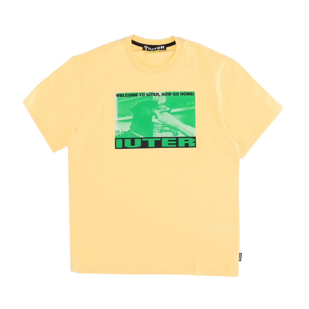 maglietta uomo welcome tee CANARY YELLOW