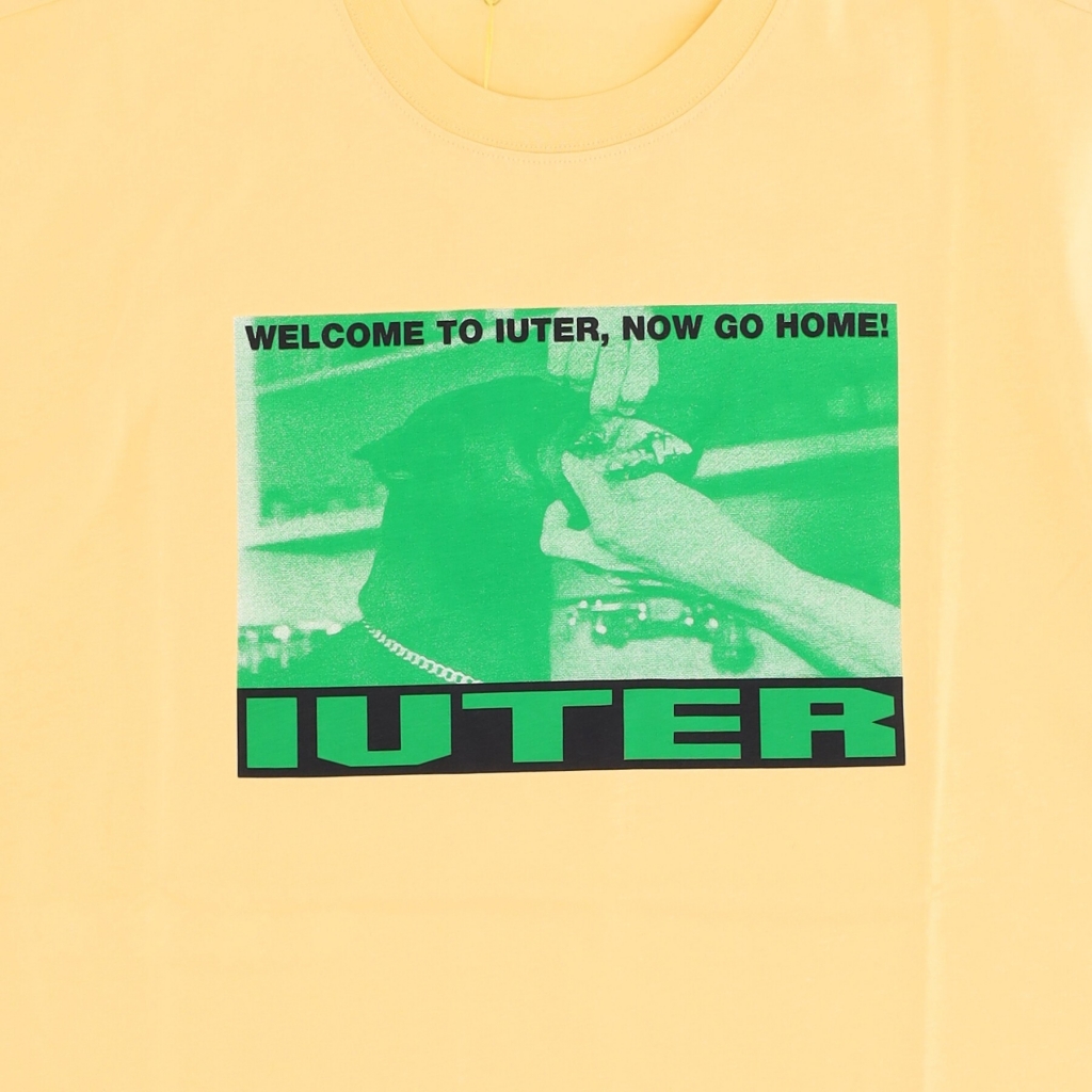 maglietta uomo welcome tee CANARY YELLOW