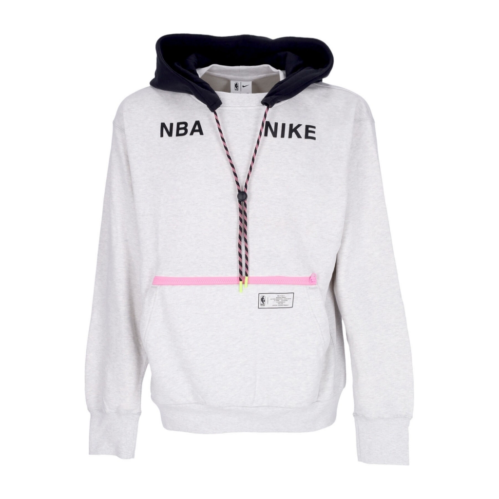 felpa cappuccio uomo nba courtside 23 fleece hoodie team 31 PHOTON DUST/HTR