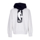 felpa cappuccio uomo nba courtside 23 fleece hoodie team 31 PHOTON DUST/HTR