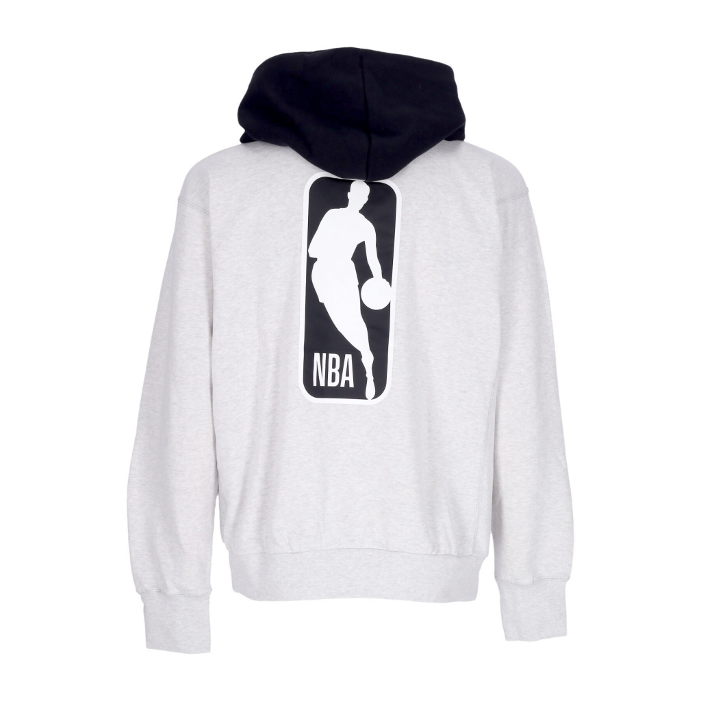felpa cappuccio uomo nba courtside 23 fleece hoodie team 31 PHOTON DUST/HTR