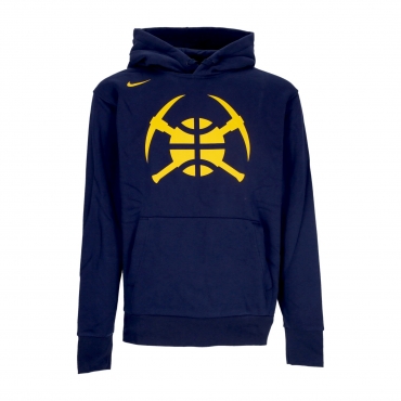 felpa cappuccio uomo nba essential fleece hoodie dennug COLLEGE NAVY
