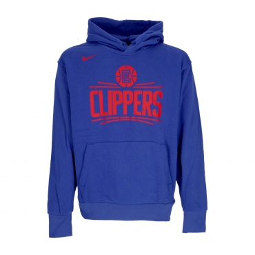 felpa cappuccio uomo nba essential fleece hoodie loscli RUSH BLUE