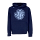 felpa cappuccio uomo nba essential fleece hoodie memgri COLLEGE NAVY