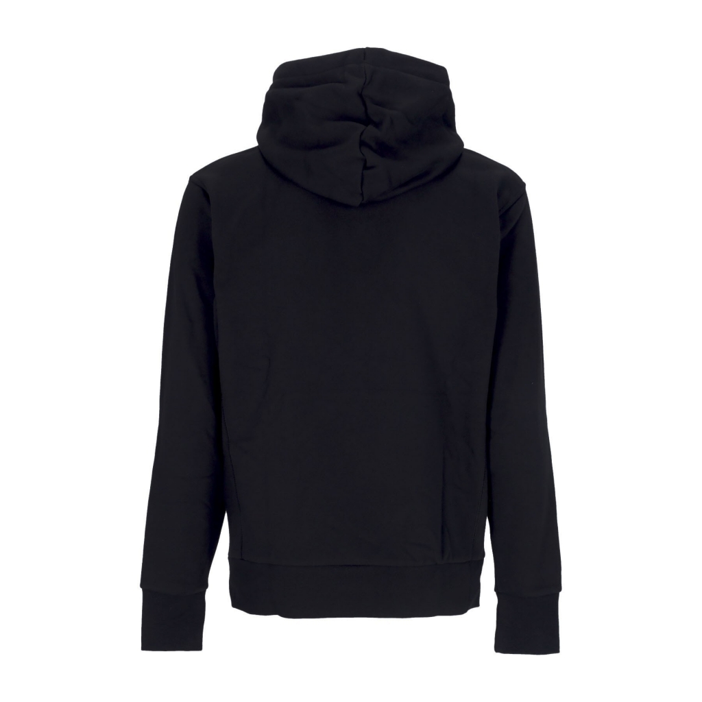 felpa cappuccio uomo nba essential fleece hoodie saaspu BLACK