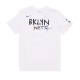 maglietta uomo nba city edition essential logo tee bronet WHITE