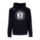 felpa cappuccio uomo nba fleece po essential hoodie bronet BLACK