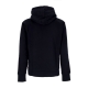 felpa cappuccio uomo nba fleece po essential hoodie bronet BLACK