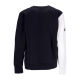 felpa girocollo uomo nba courtside fleece crewneck miahea BLACK