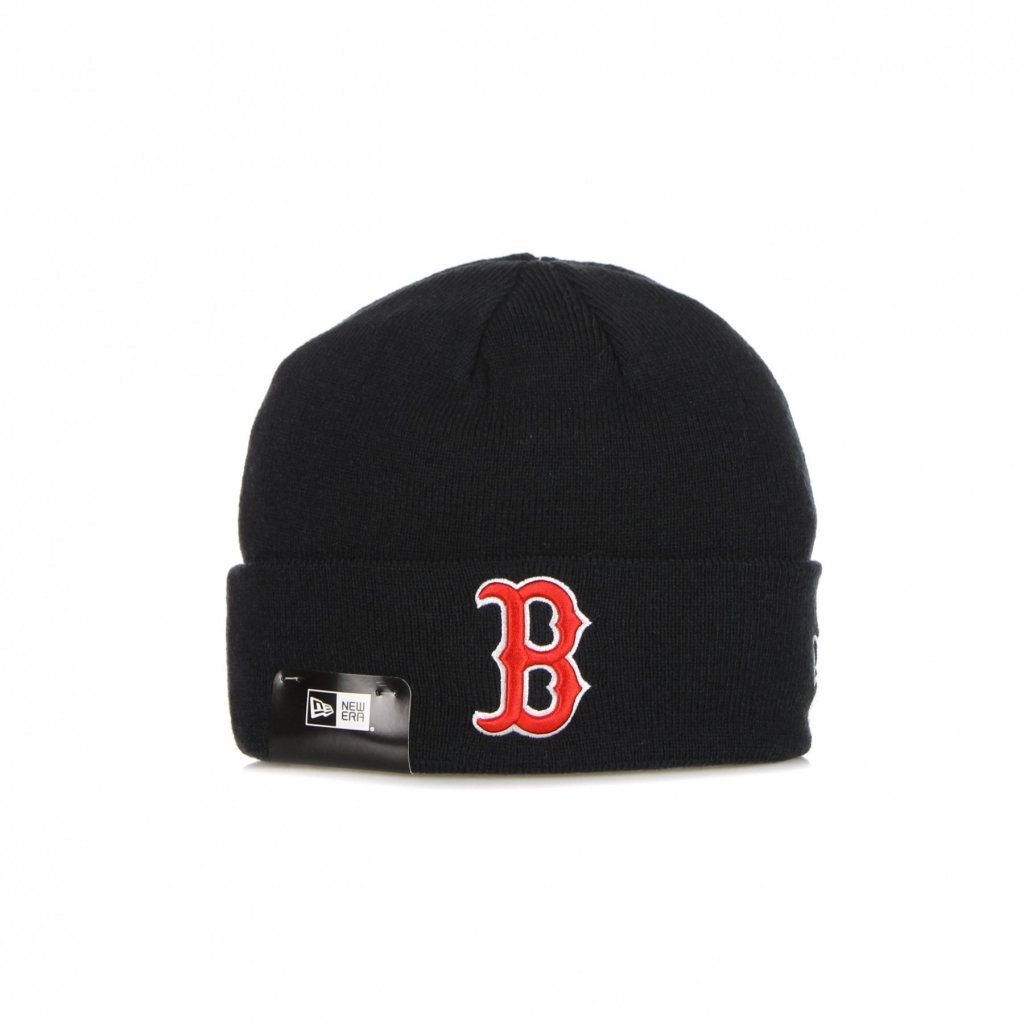 cappello uomo mlb essential cuff knit bosred BLACK/ORIGINAL TEAM COLORS