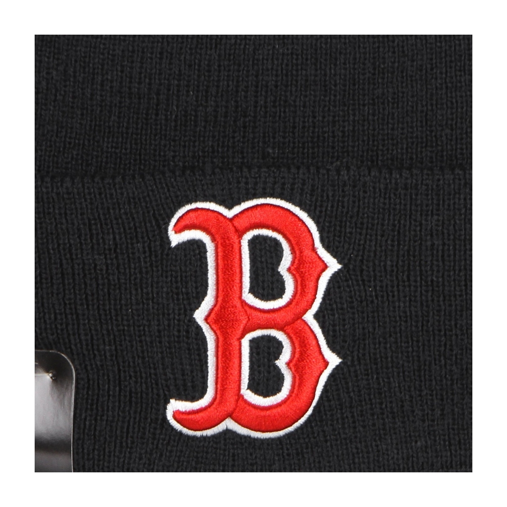 cappello uomo mlb essential cuff knit bosred BLACK/ORIGINAL TEAM COLORS