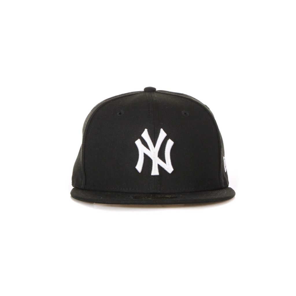 cappellino visiera piatta uomo mlb league essential 5950 neyyan BLACK/WHITE