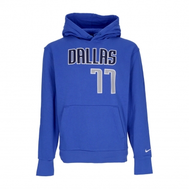 felpa cappuccio uomo nba essential fleece hoodie no 77 luka doncic dalmav GAME ROYAL