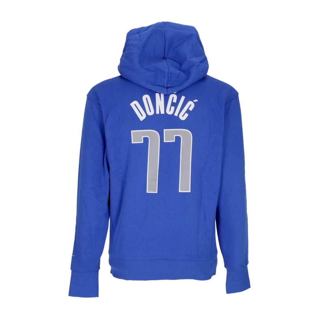 felpa cappuccio uomo nba essential fleece hoodie no 77 luka doncic dalmav GAME ROYAL