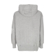 felpa cappuccio zip donna sportswear dnc fleece full-zip hoodie DK GREY HEATHER