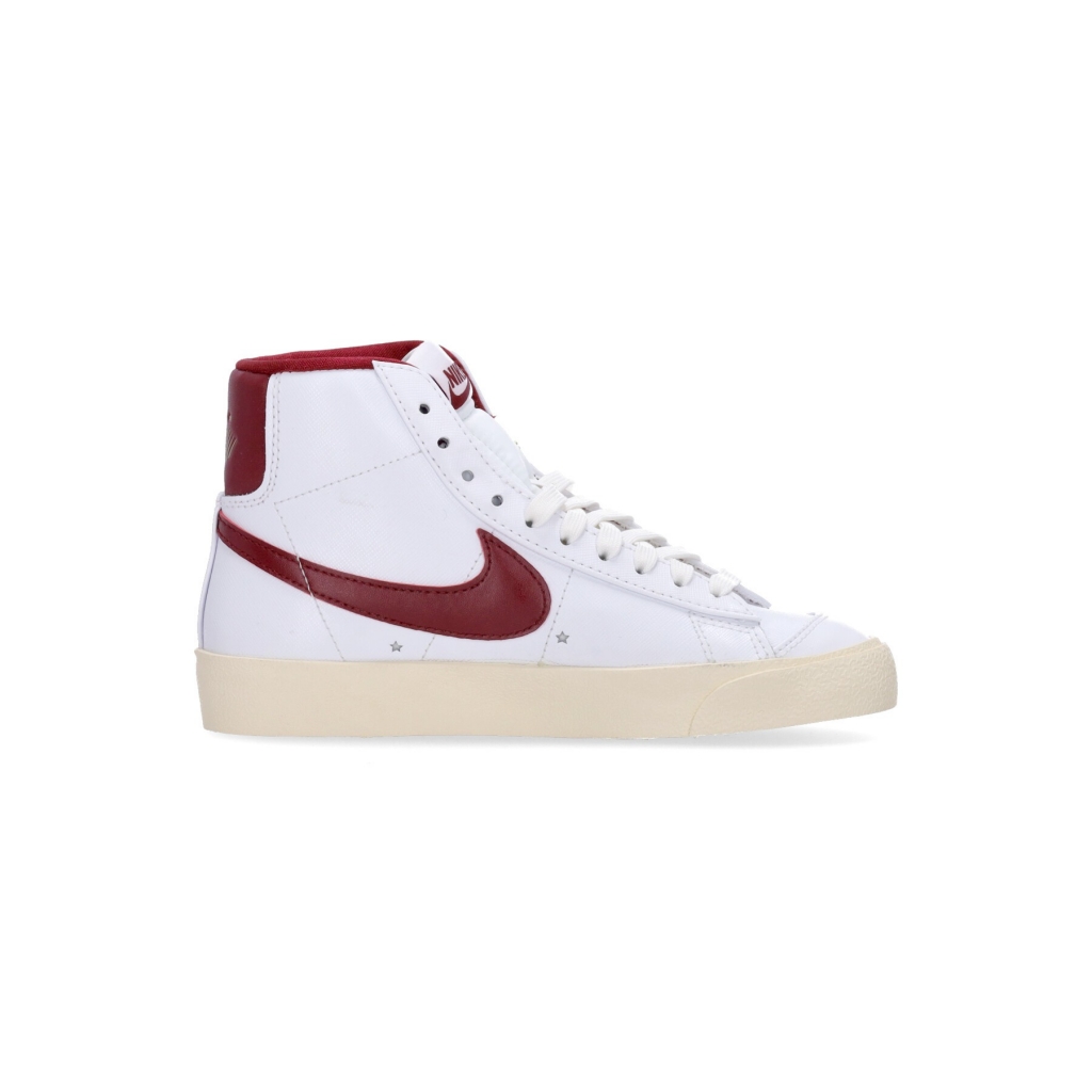 scarpa bassa donna w blazer mid 77 se WHITE/TEAM RED/MUSLIN/METALLIC GOLD STAR