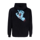 felpa cappuccio uomo screaming hand chest hood BLACK