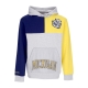 felpa cappuccio uomo ncaa tie breaker fleece hoodie micwol GREY HEATHER/NAVY
