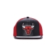 cappellino visiera piatta uomo nba day one snapback chibul BLACK/WHITE