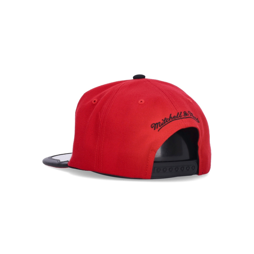 cappellino visiera piatta uomo nba day one snapback chibul BLACK/WHITE