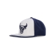 cappellino visiera piatta uomo nba day one snapback chibul NAVY/WHITE