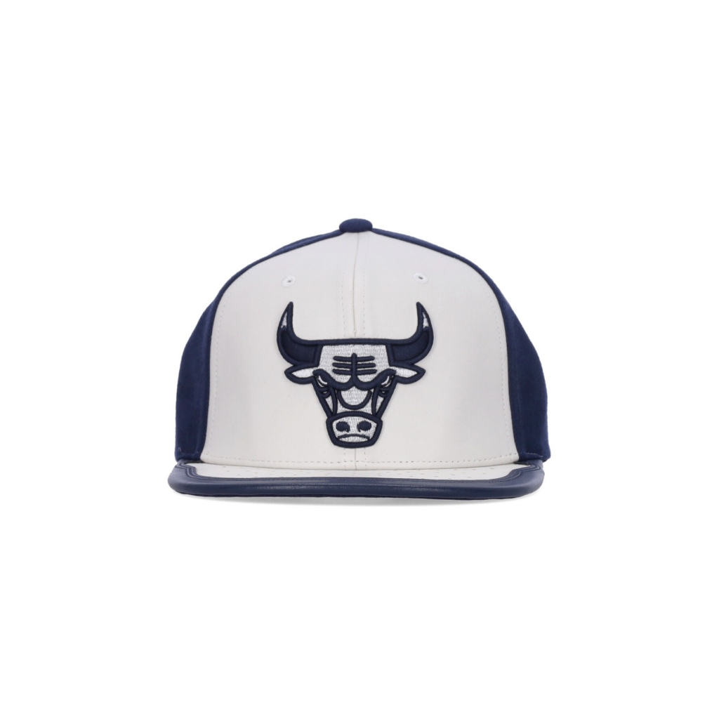 cappellino visiera piatta uomo nba day one snapback chibul NAVY/WHITE