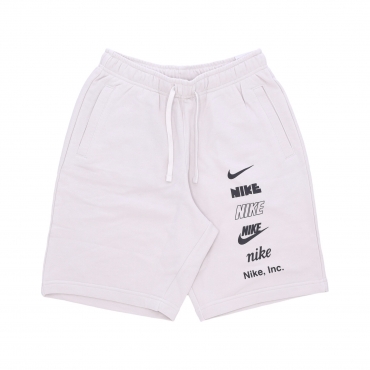 pantalone corto tuta uomo club+ french terry short PHANTOM